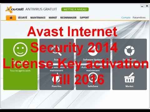 Avast Internet Security License File Till 2038 Processor